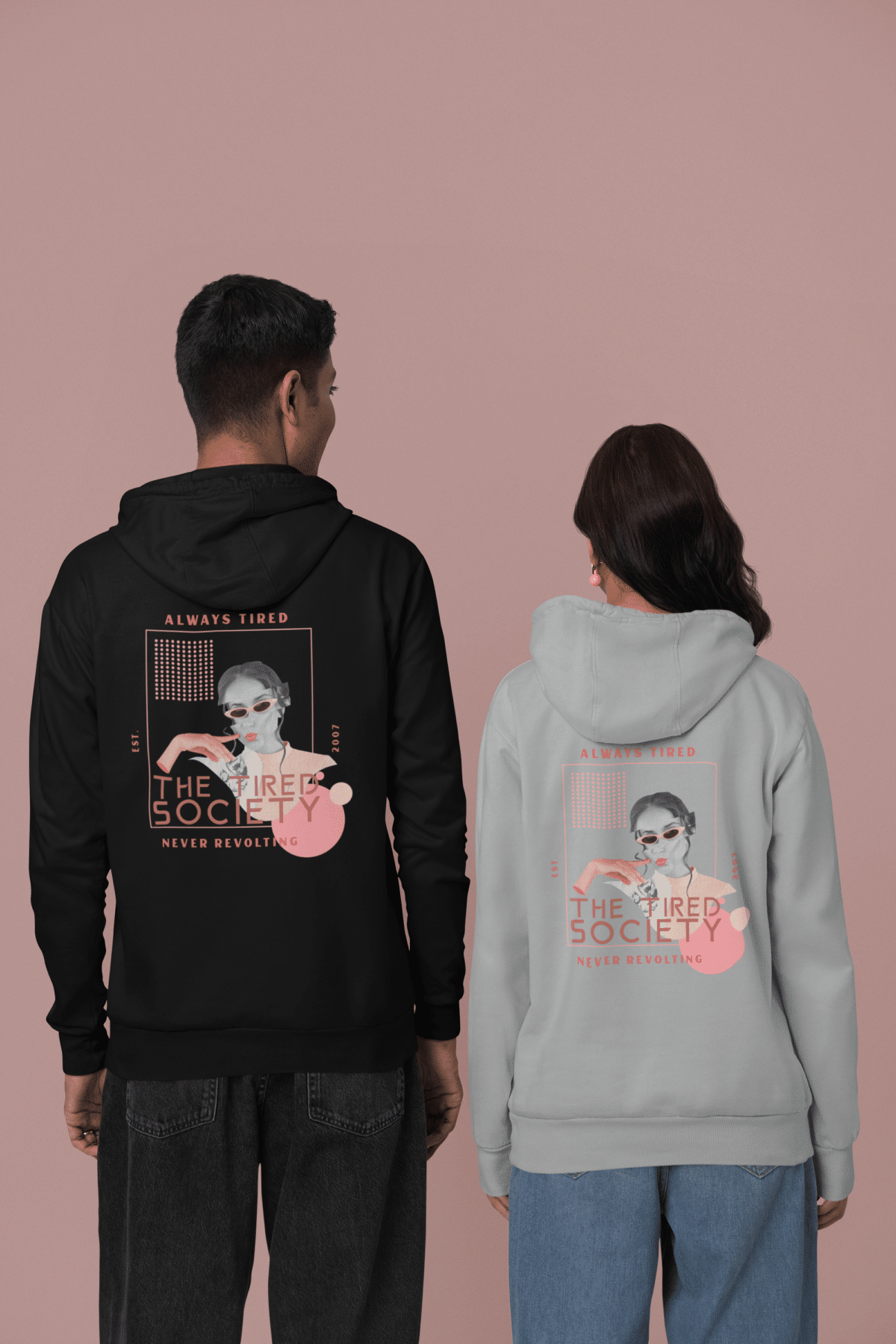 The Tired Society Tree Hoodie - Image 2