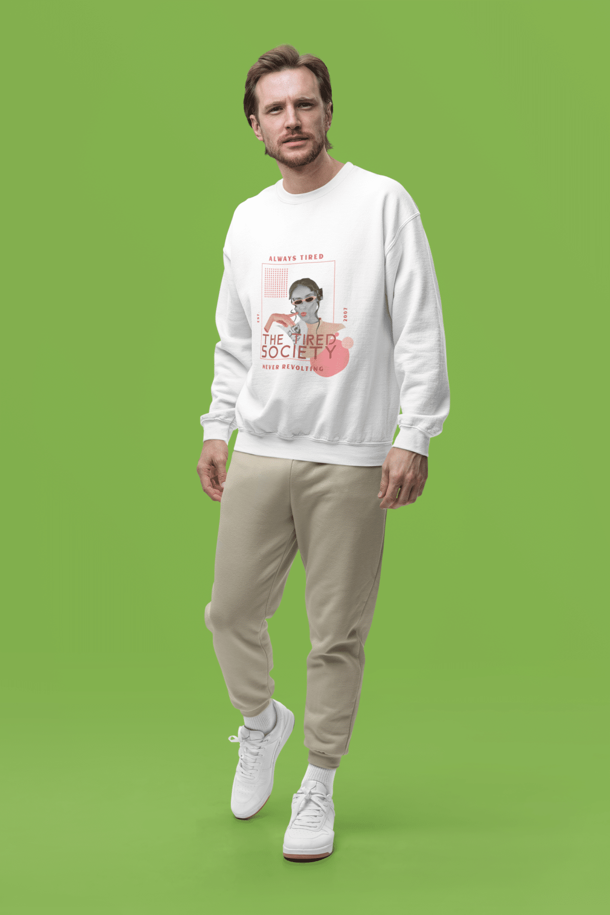 The Tired Society Unisex Sweatshirt