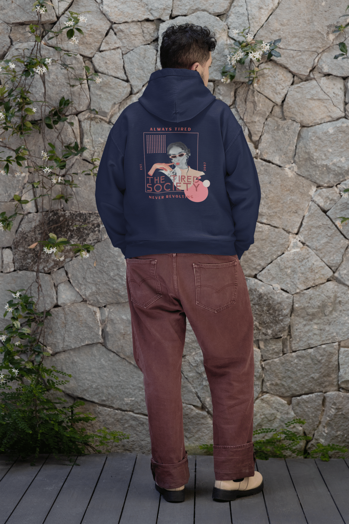 The Tired Society Tree Hoodie - Image 8