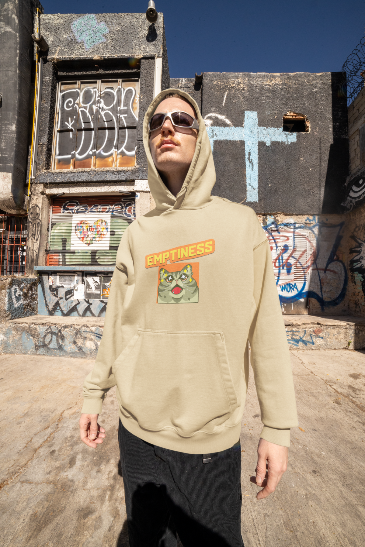 Emptiness College Hoodie - Image 2