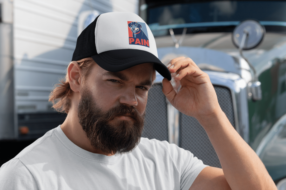 PAIN Trucker cap - Image 4