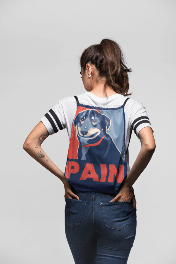 PAIN Drawstring Backpack