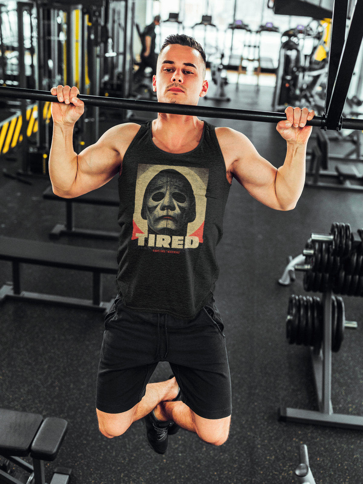 Tired Mask Men's Tank Top