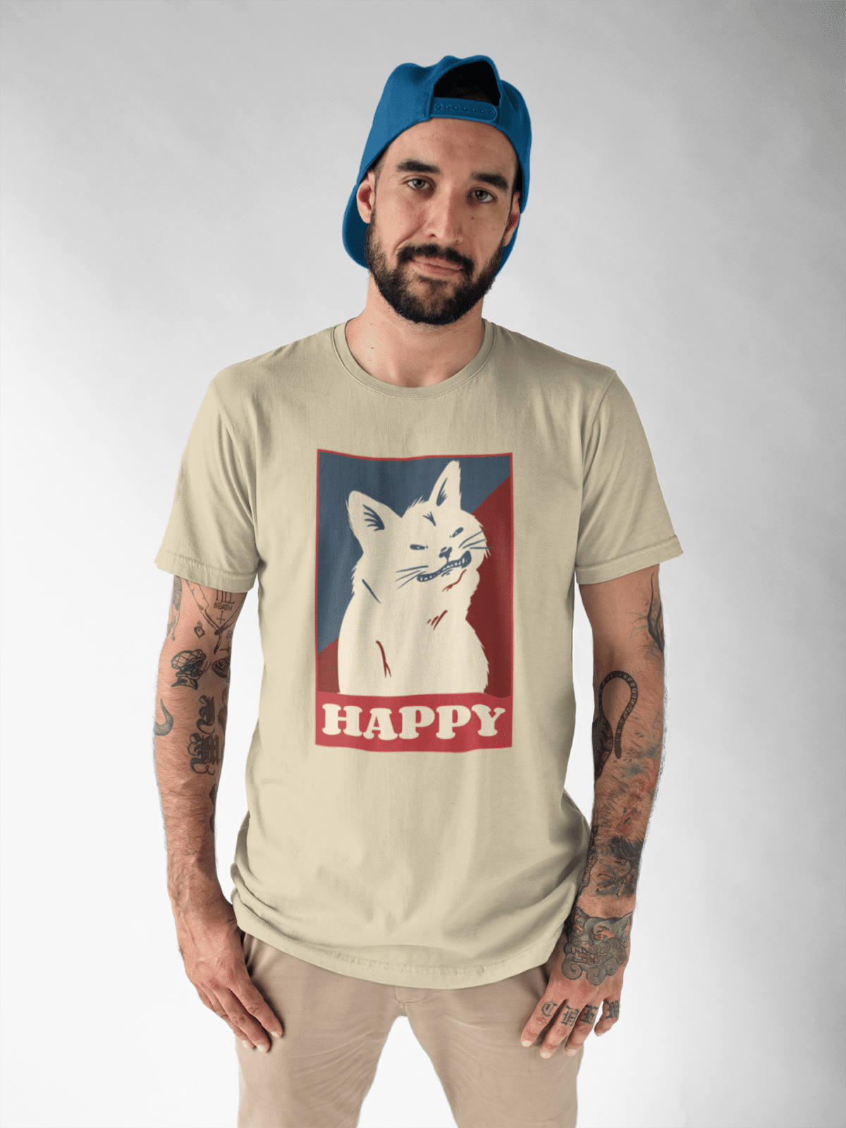 Happy Kitten T-shirt - Image 2