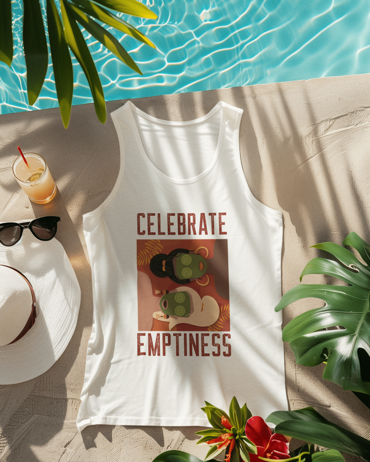 Celebrate Emptiness Women's Tank Top - Image 2